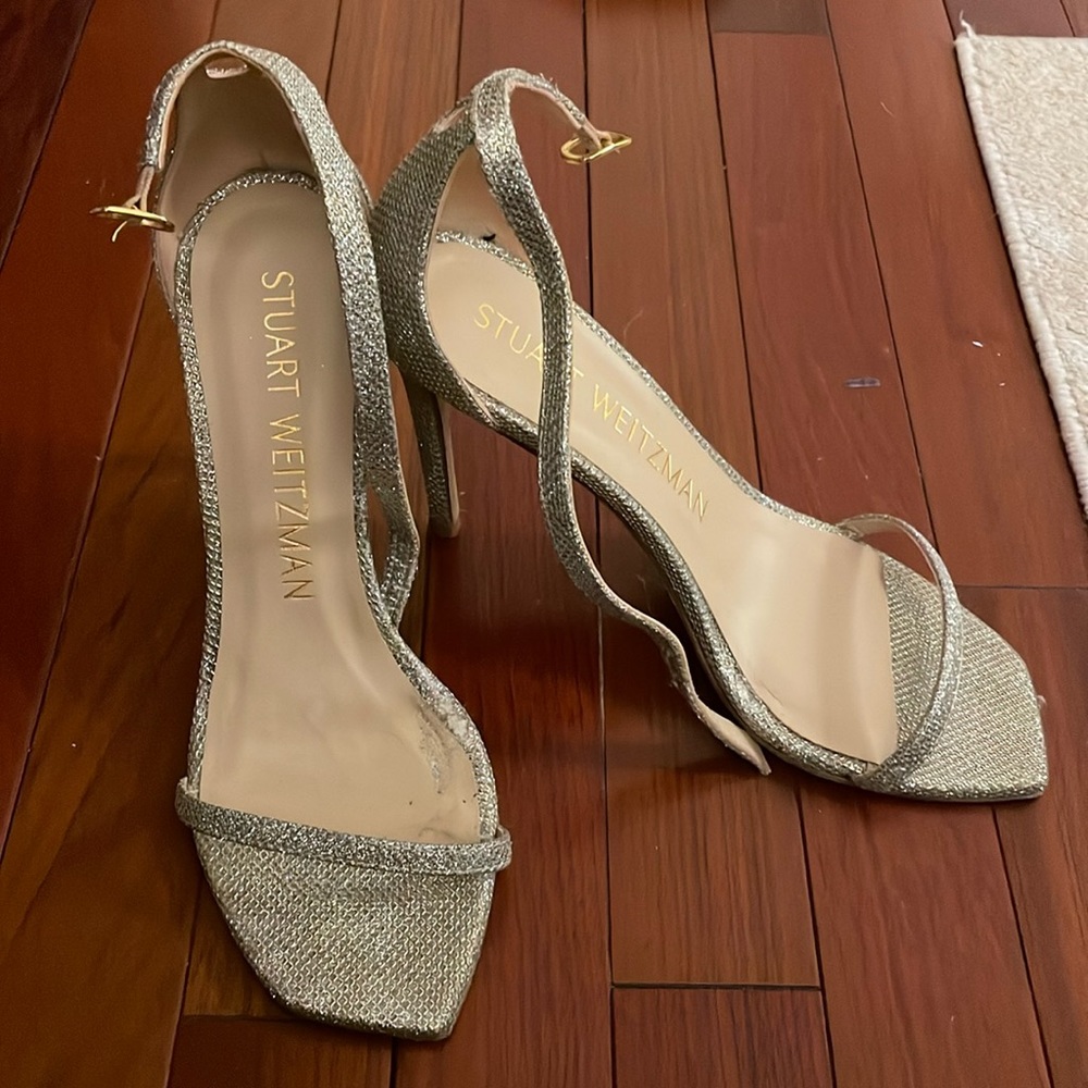 Elegant Silver Sandals